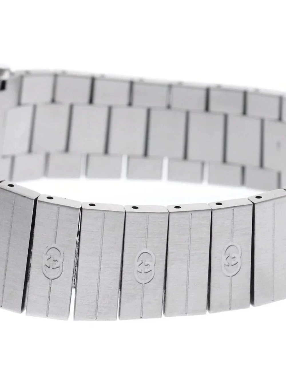 GUCCI Grip watch 157.4/YA157401 Date white Dial Quartz Boy's Watch